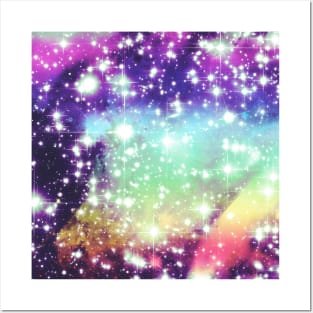 Rainbow Galaxy Posters and Art